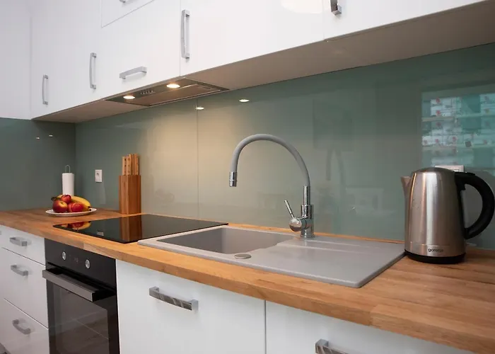 Luxus Fitness&spa Z Sauna I Silownia Apartmán Gdaňsk